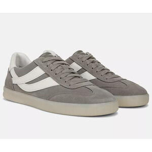Vince Oasis Suede & Leather Sneaker Men's Grey 11.5